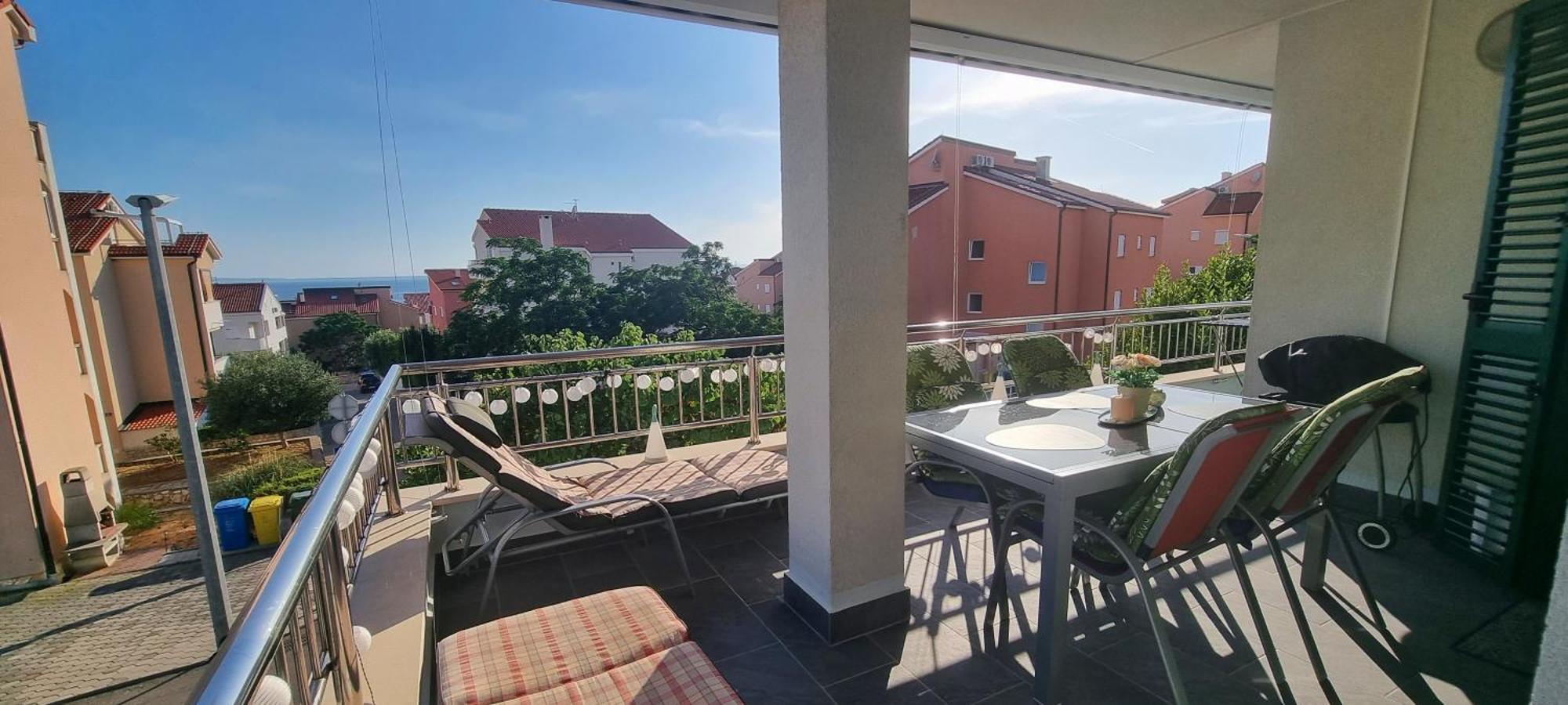 Apartment Zana Novalja Zewnętrze zdjęcie